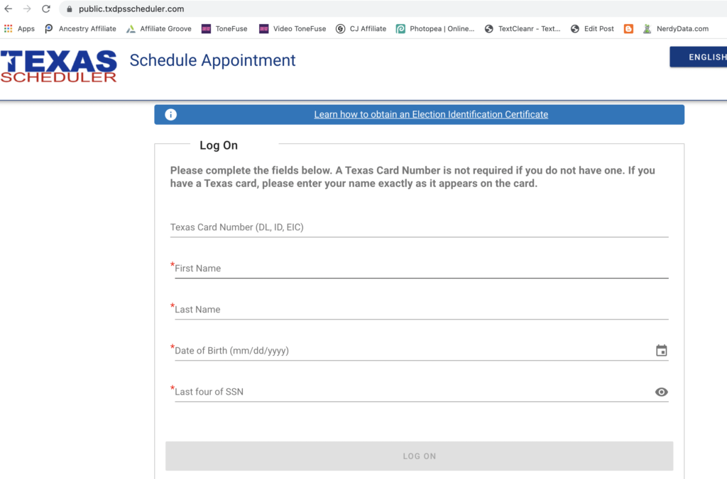 Texas DMV Appointment Schedule Guide DMV Details